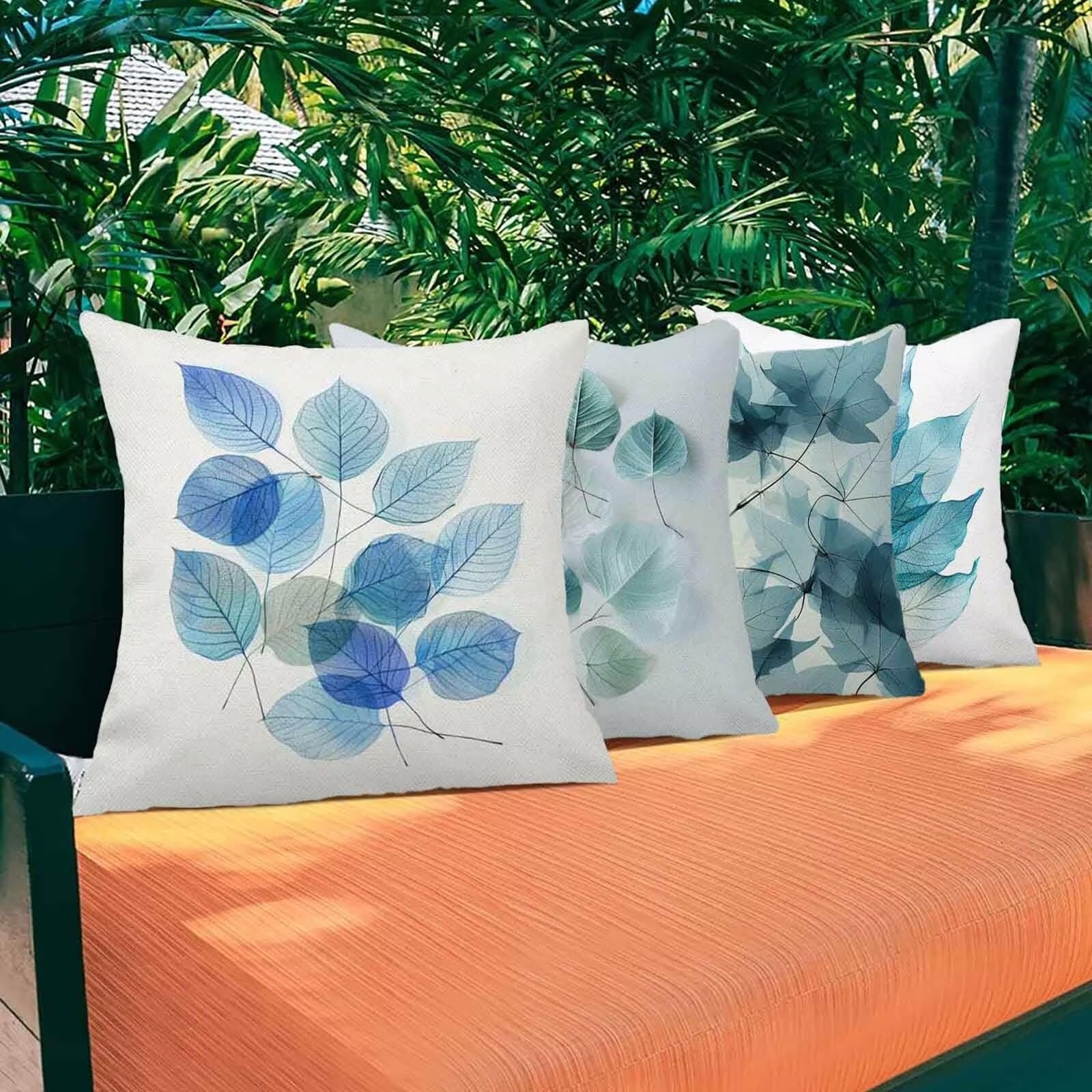 Amazon.co.jp: クッションカバー 白 クッションカバー 40x40cm 4枚