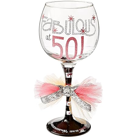 Download Amazon Com Top Shelf 50th Birthday Wine Glass Unique Thoughtful Gift Ideas For Friends And Family Hand Painted Red Or White Wine Glass For Mom Grandma And Sister Wine Glasses
