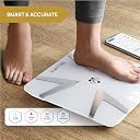 INEVIFIT Smart Body Fat Scale, Highly Accurate Bluetooth Digital Bathroom Body Composition Analyzer, Measures Weight, Body Fat, Water, Muscle, BMI, Visceral Fat & Bone Mass for Unlimited Users gallery image