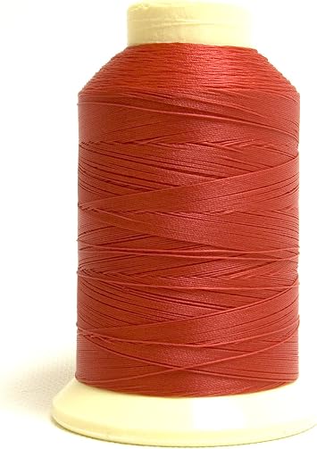 Thread, Polyester Coats Bonded Polyester Thread-4 oz. Spools Red Bishop Red - Size DB-92 T-90