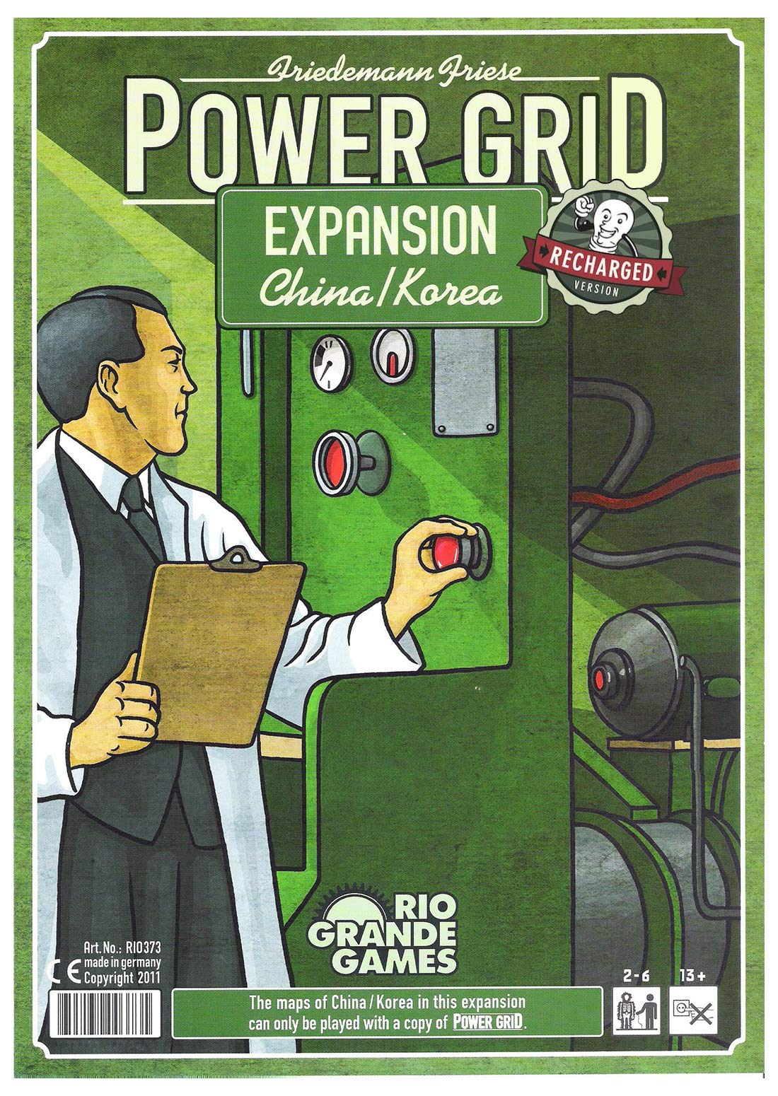 Power Grid: Korea/China Expansion