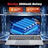 15.6 Inch Laptop, Laptops 16GB 512GB SSD, Laptop Computer N5095, Gaming Laptop, Traditional Laptop Computers 180 Angle Opening, Lap top Fingerprint Unlock Backlit Keyboard, 1920X1080 FHD IPS MINI-HDMI