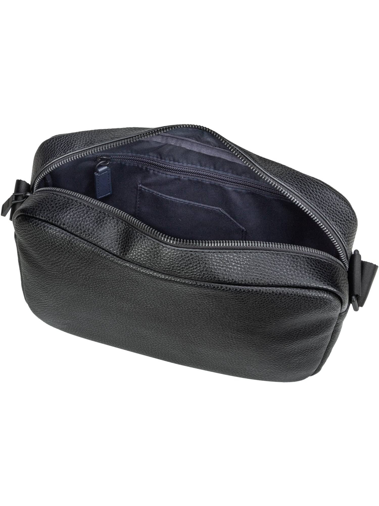 Tommy Hilfiger Męski TH Central Messenger AM0AM10475, czarny (czarny), OS, czarny (czarny), rozmiar uniwersalny