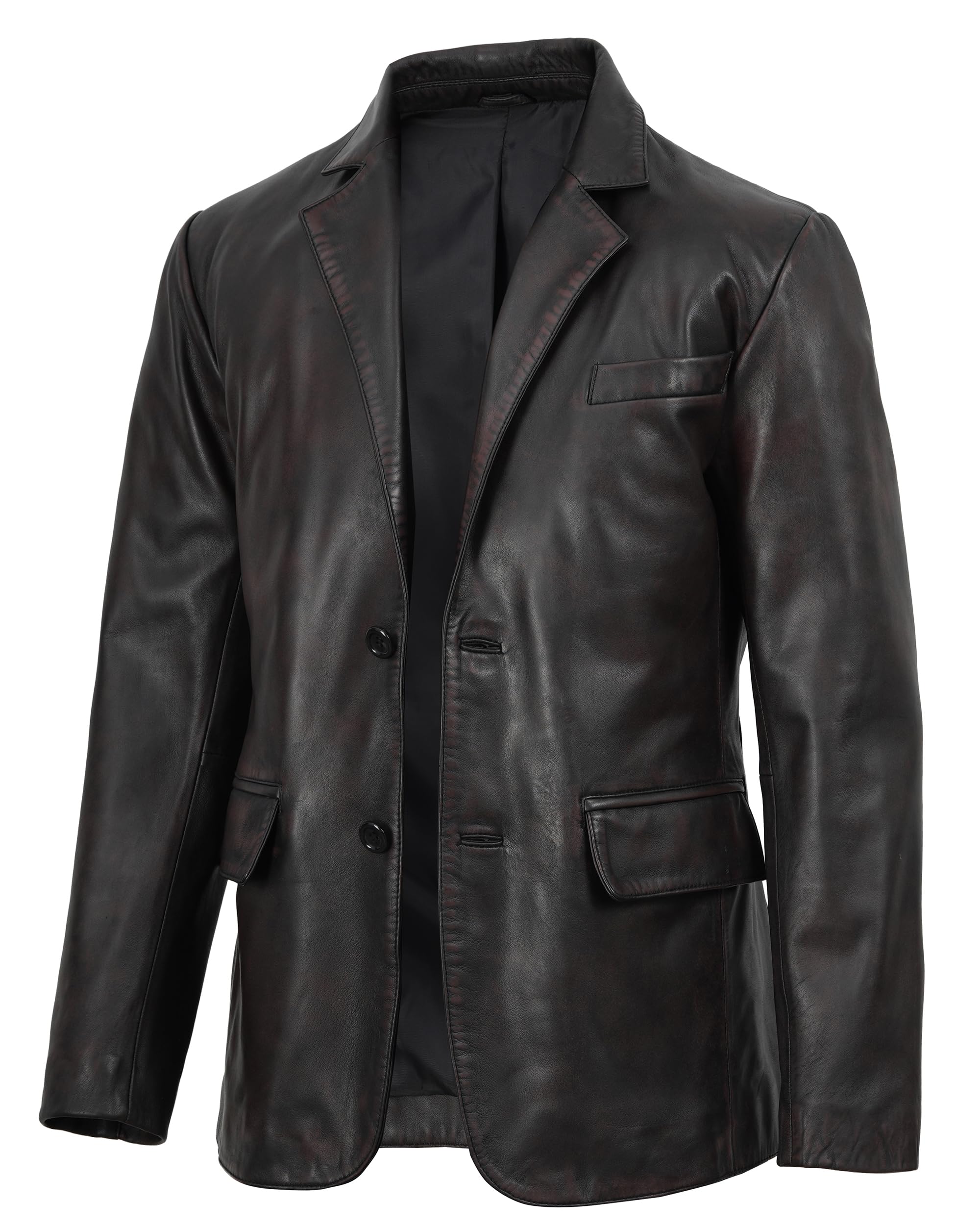 Decrum Leather Blazer for Men