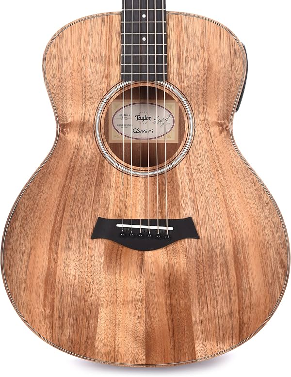Guitarra electroacústica Taylor GS Mini-e Koa para zurdos - color natural