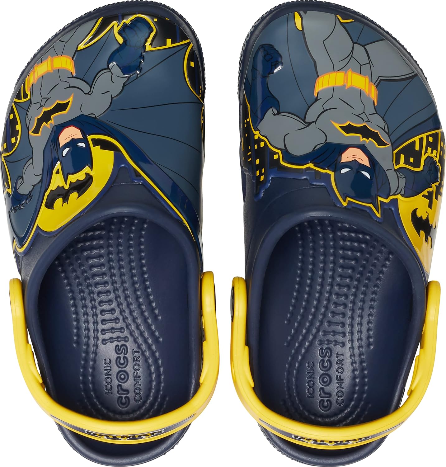 Crocs Unisex Kid's Fl Batman Patch Clog K 5 81EmJsG4QYL. AC SL1500