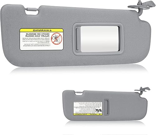 Youxmoto Parasol para Hyundai Elantra gris derecho del lado del pasajero, repuesto para Hyundai Elantra 2011 2012 2013 2014 2015 reemplazos #