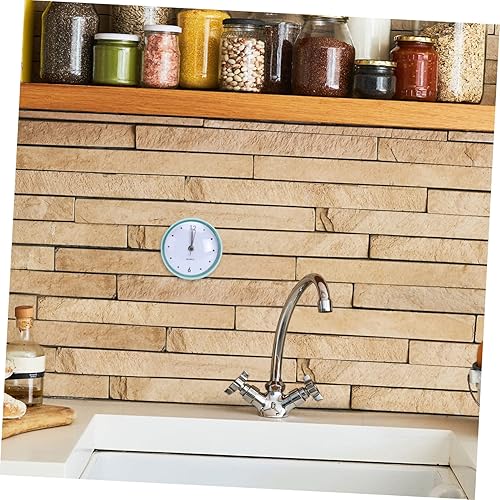 Miniatura 3 de ABOOFAN 3 unids Sucker Clock Heart Shaped Cake Pans Kitchen Clock Reloj De Pared Digital Reloj Digital De Pared Reloj Digital De Pared Relojes