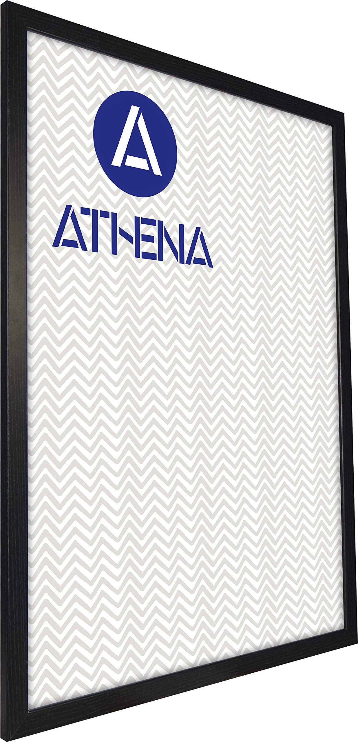 Vivarti Black Athena Ash Picture Photo Frame (60 X 80 Cm) Portrait Or Landscape Photo Frame With Clear Styrene Sheet & Wall Mounted Hook For Photos, Pictures, Posters, Decor, Certificate Frame