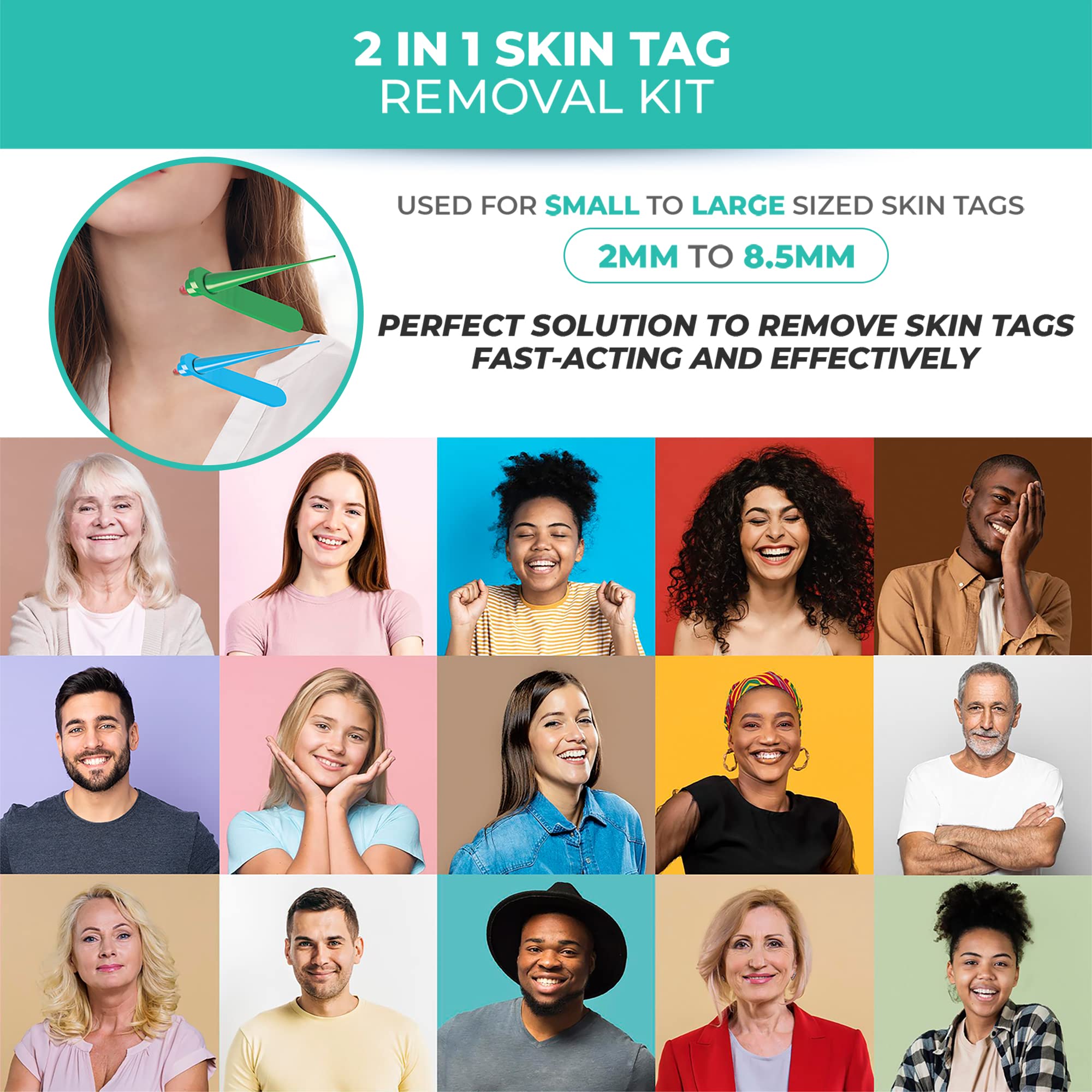 Buy Everlom 2 in 1 Skin Tag Remover, Fast and Easy Skin Tag Remover