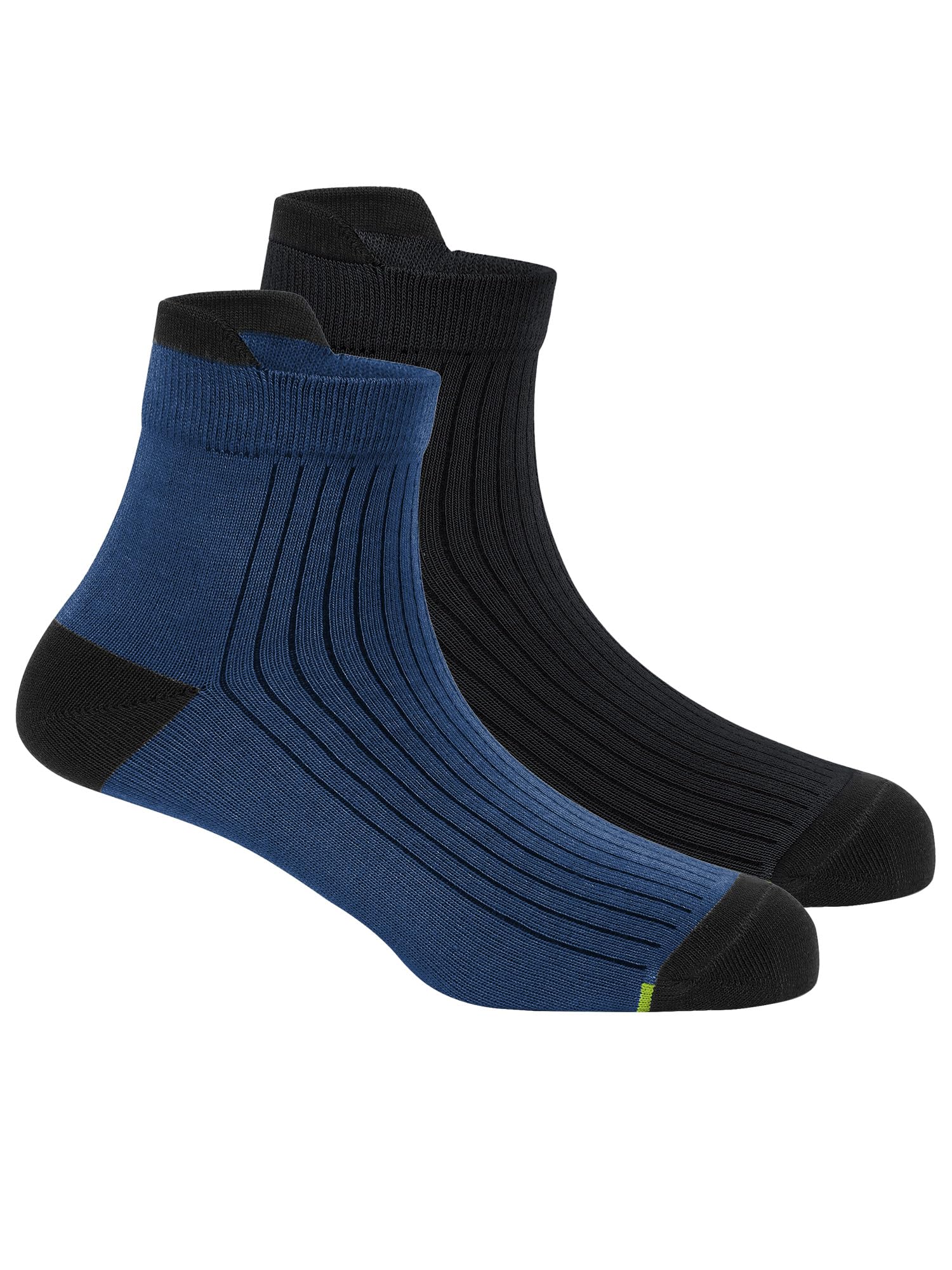 Ankle Socks | Breathable Bamboo Fibre | Odour Resistant | Thermo Regulated | Moisture Wicking | Anti-Slip Y-Heel | Soft & Comfortable Assorted Combos-image-35