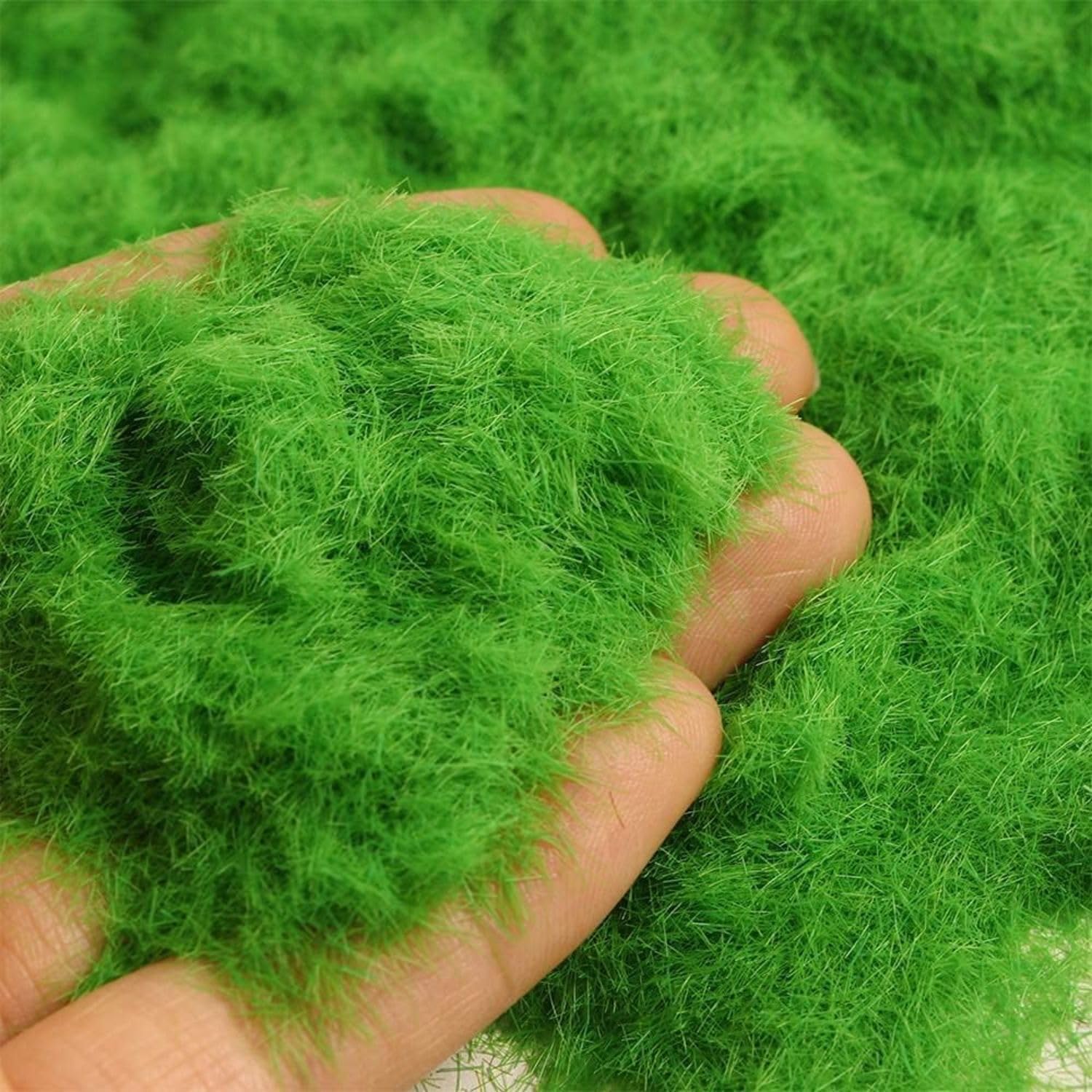 De Gardenia 100 Grams Artificial Grass Moss Powder Green Simulated Fake DIY Mini Fairy Garden Miniatures Landscape Mini Indoor Flowers and Grass Pots Fairy Decoration-image-20