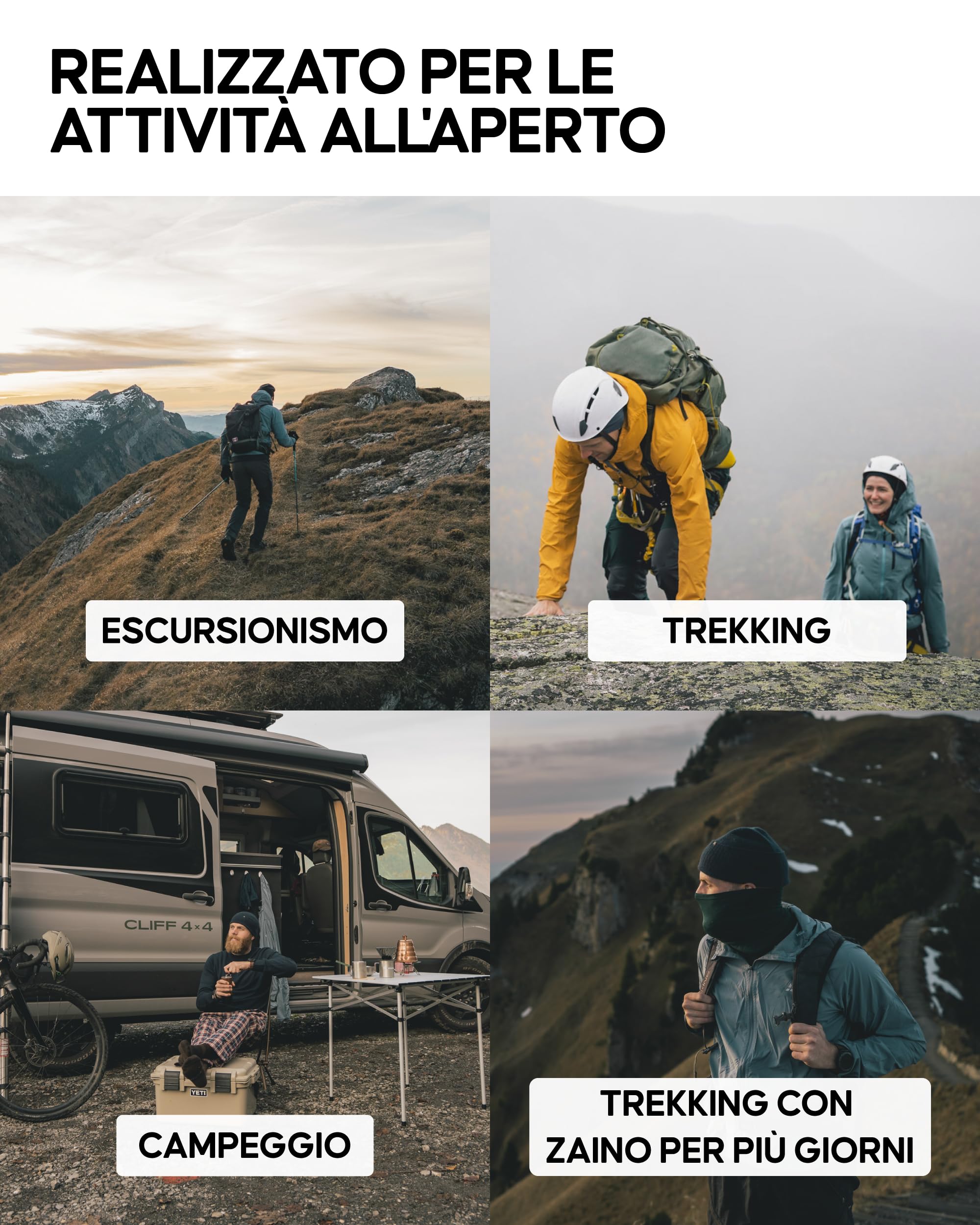 DANISH ENDURANCE Calze Lunghe Trekking in Lana Merino, Calzettoni Anti Vesciche, da Uomo e Donna, 1 o 3 Paia