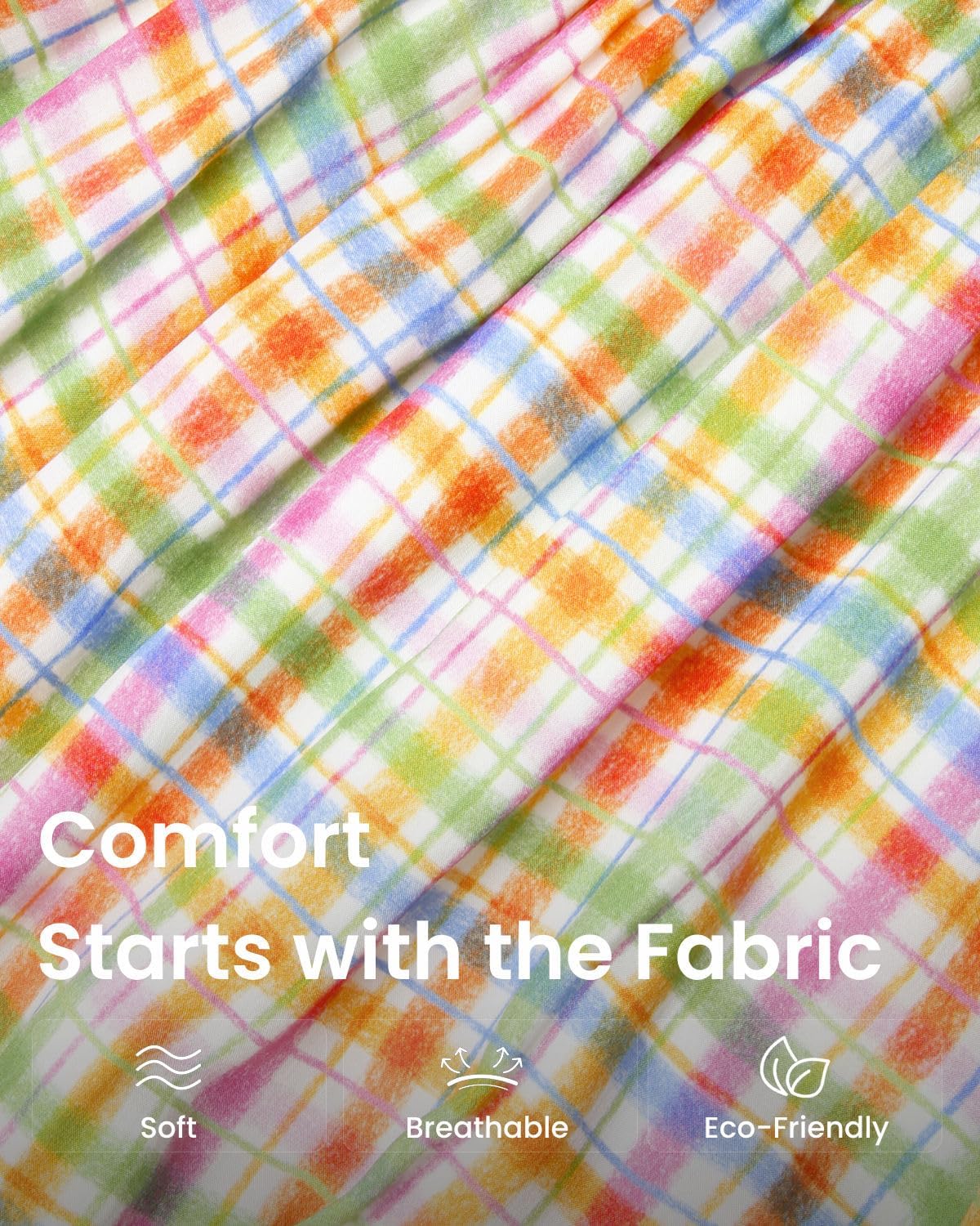 WELAKEN Girls Summer Dresses Flutter Sleeve Criss Cross Back A-Line Sundress - Image 6