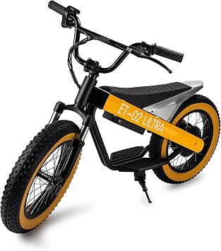 Kids Electric Bike for Ages 6-11, 750W Motor, 15.5 MPH