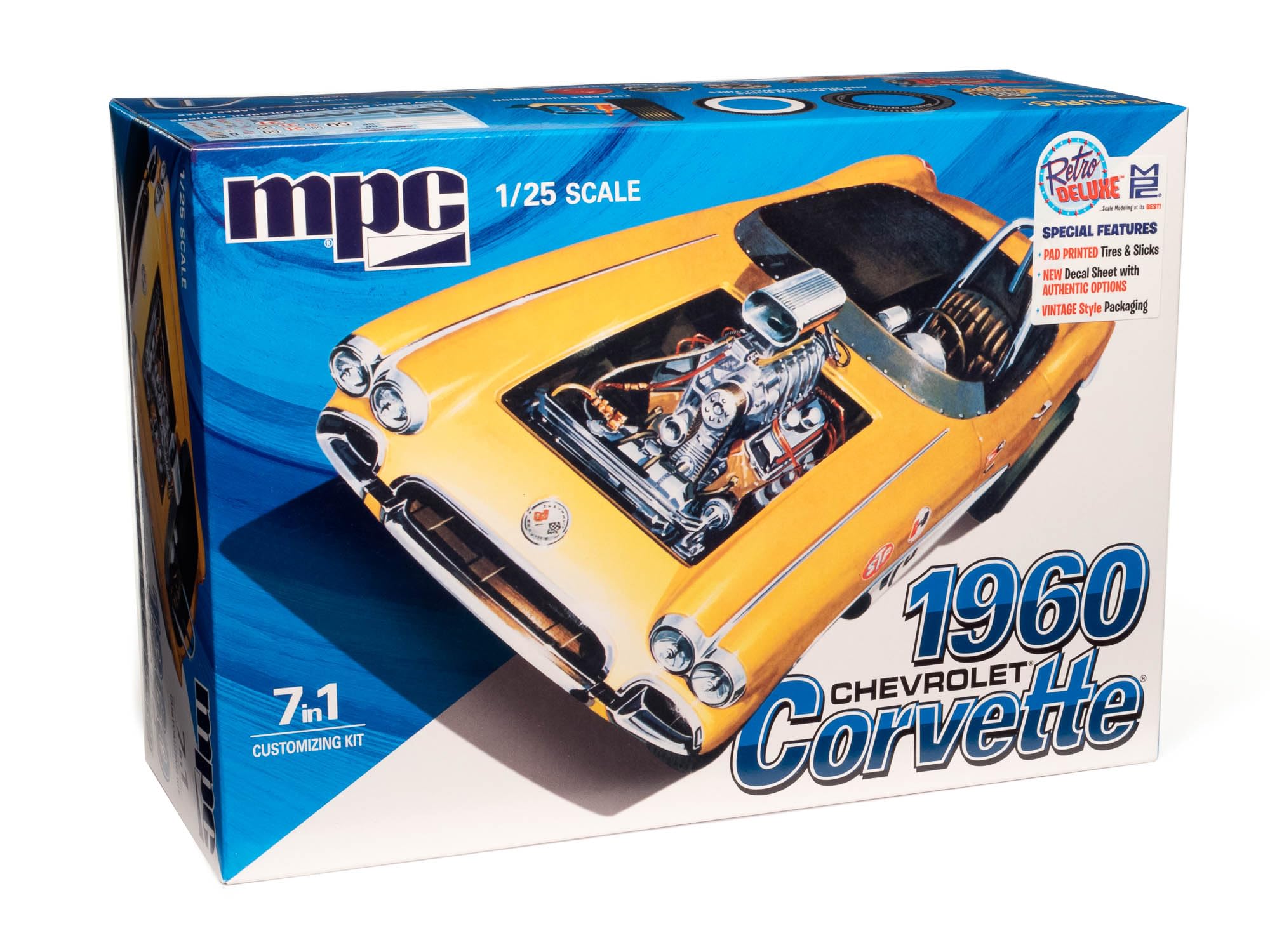 1/25 MPC ゴーストライダー シボレー コルベット プラモデル Amazon | MPC 1/25 1960 シボレー コルベット 7in1 カスタマイズキット