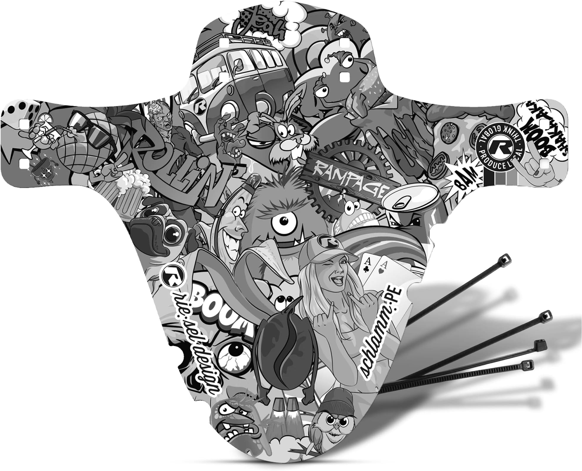 Riesel Design ® Mudguard: Schlamm model