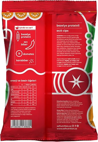 Pure Spicy Protein Chips 50 gr