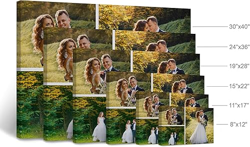 Vista 4 de Smile Art Design Imagen de collage de 3 imágenes, impresión en lienzo personalizada con tus fotos, impresiones fotográficas personalizadas, regalos