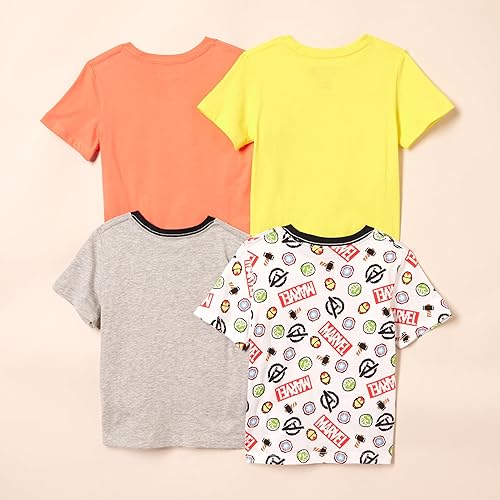 Miniatura 3 de Tienda Essentials Disney Marvel Star Wars Camisetas de manga corta para niños y bebés (anteriormente Spotted Zebra), Multipacks