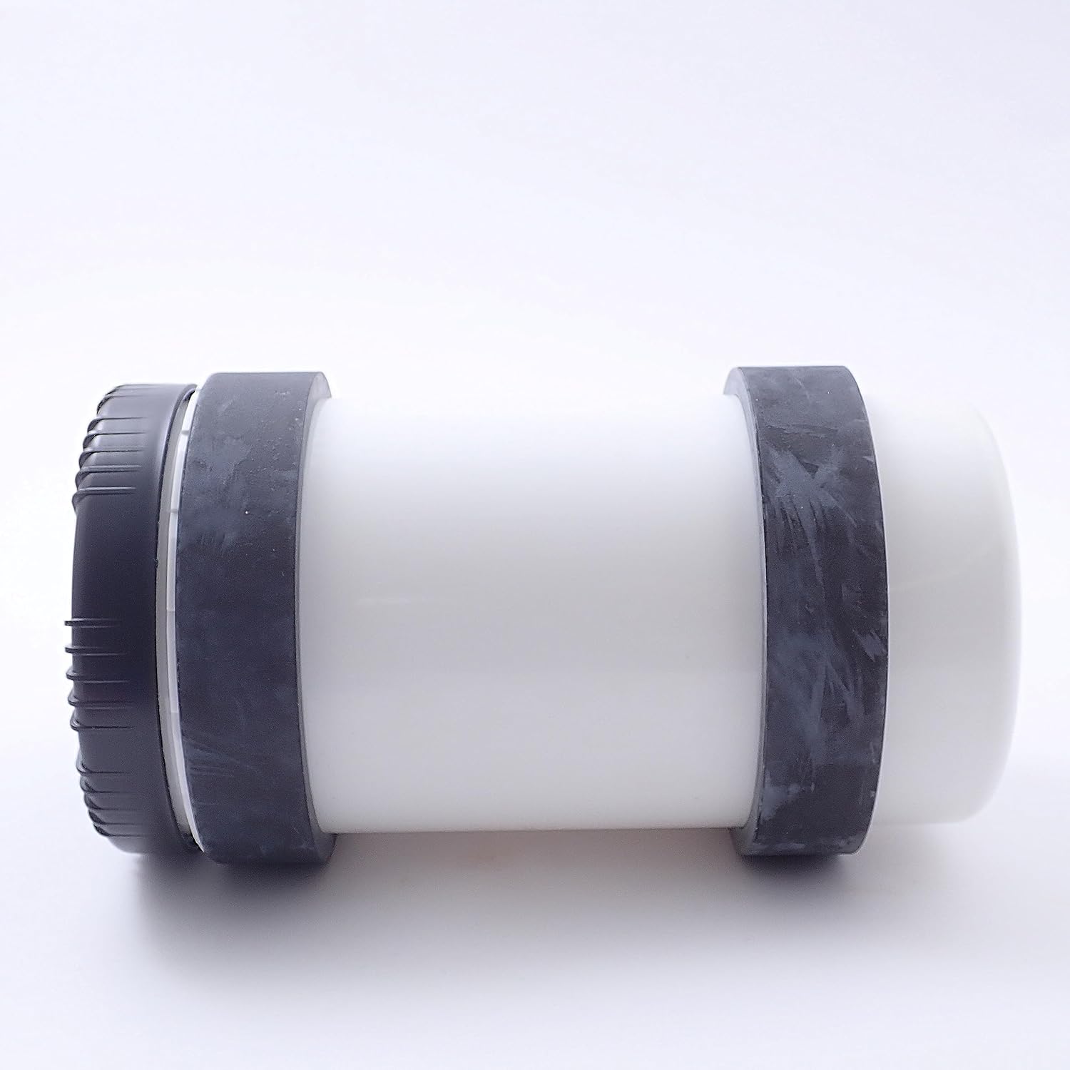 Laboratory Ball Mill Jars - Volume: 1300ml - Lid Colour: Black - by Inoxia