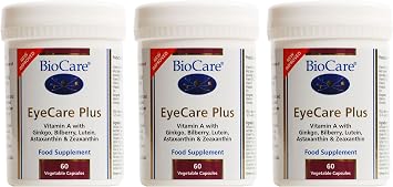 3 Pack - Biocare - EyeCare Plus | 60 Vegicaps | 3 Pack Bundle