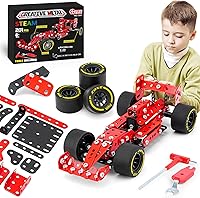 Vista 1 de Kits de modelos de metal para autos de construcción, juguetes de construcción STEM para niños de 8 a 12 años, juegos de erectores a escala 1:20