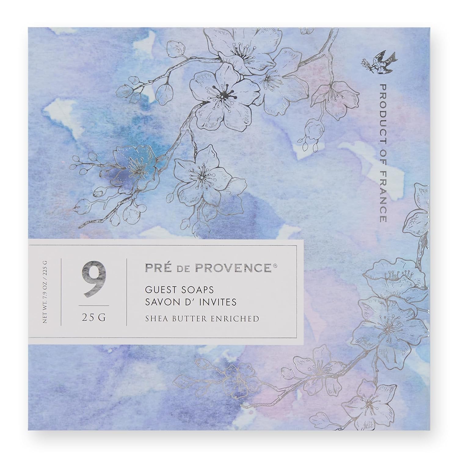 Pre de Provence Luxury Box of Guest Gift Soap (Set of 9) - Purple,9 Count (Pack of 1) image 3