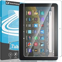 Nutmeg Fire HD 8 2020/HD 8 2022 Glass Film, 9H Surface Hardness (Uses Asahi Glass Material) Compatible with 3D Touch, Fire HD 8 Plus Film, Shockproof, Durable, LCD Protective Film, 2.5D Round Edge