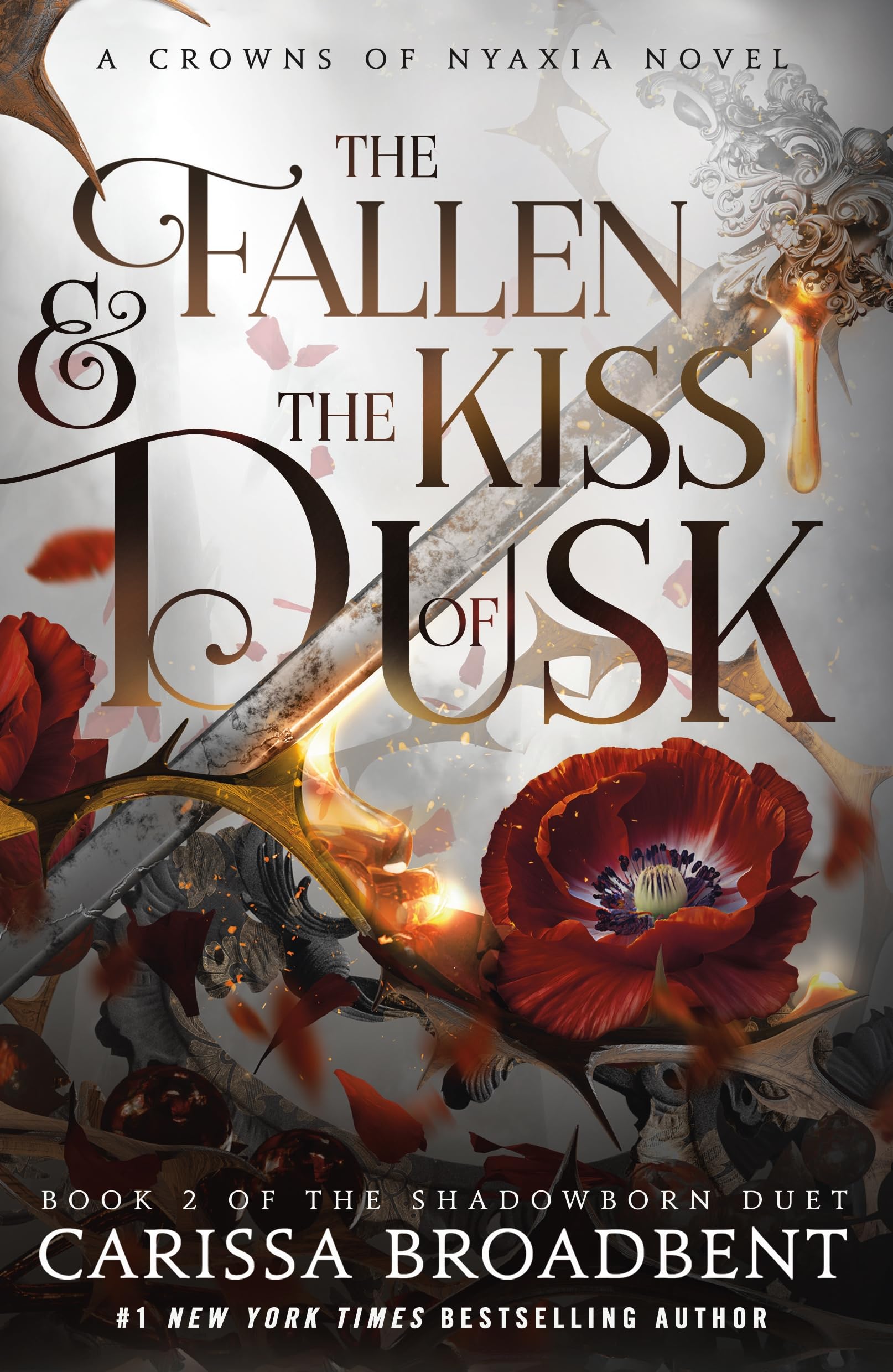 The Fallen & the Kiss of Dusk (Crowns of Nyaxia, 4)