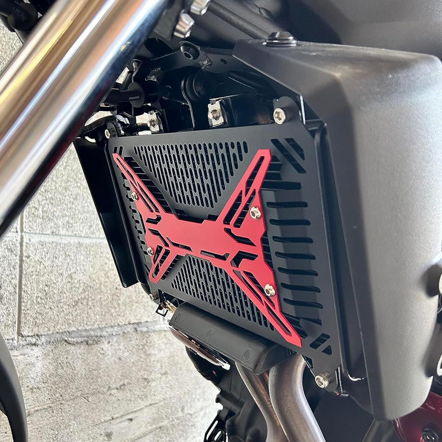 Amazon | バイク用 ラジエターコアガード ラジエーター カバー 対応