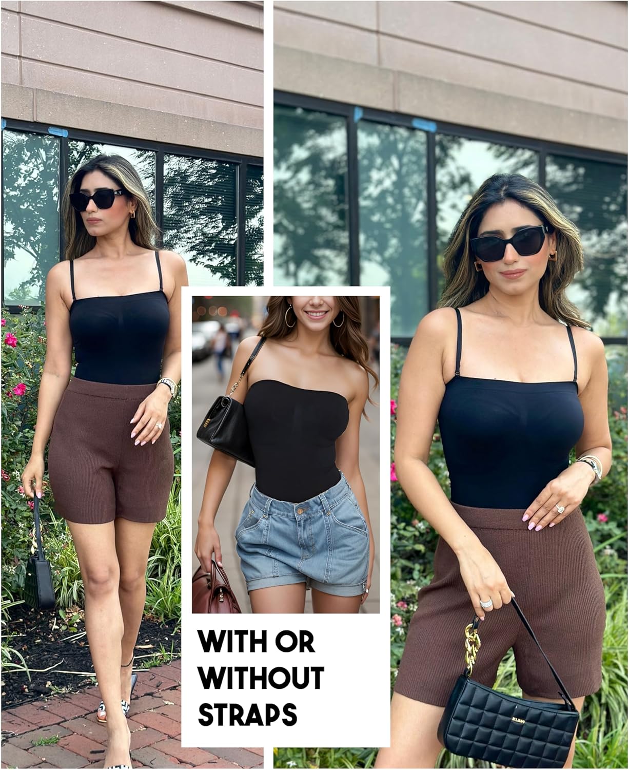 Strapless Shapewear Women's Tummy Control Bodysuit Seamless Body Shaper Thong Tube Top Bodysuits One Piece - Image 4