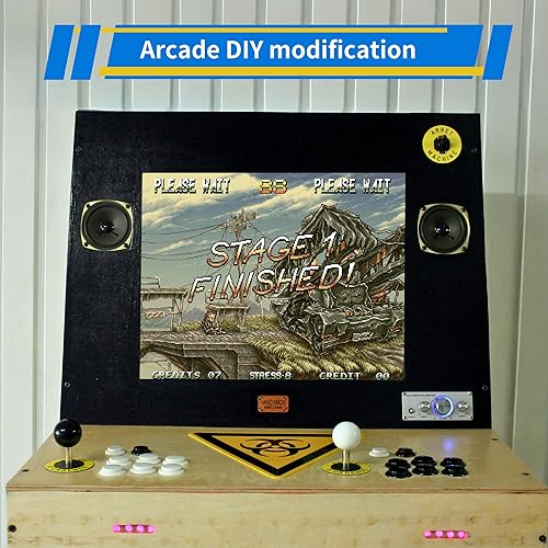 Miniatura 5 de SANWA JLF-TP-8YT Arcade Joystick (Red Ball Top) - Premium, High Precision, Responsive Controls, Multi-Platform Compatible - Ideal for Gaming