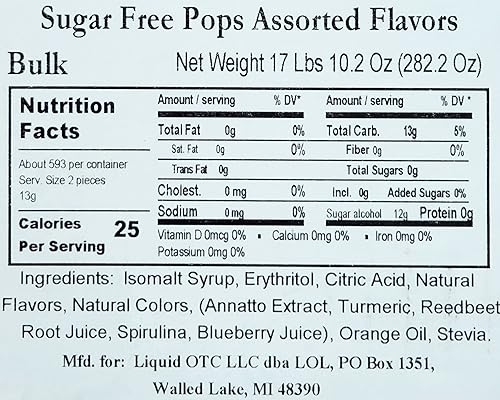 Vista 35 de Zollipops Clean Teeth - Paletas anticaries sin azúcar, con xilitol para una sonrisa saludable, ideal para niños diabéticos y dieta ceto, sabor