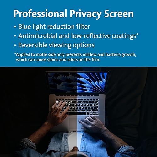 Miniatura 5 de Kensington MagPro Elite - Pantalla magnética de privacidad para Apple MacBook Air de 15 pulgadas (M2, 2023)