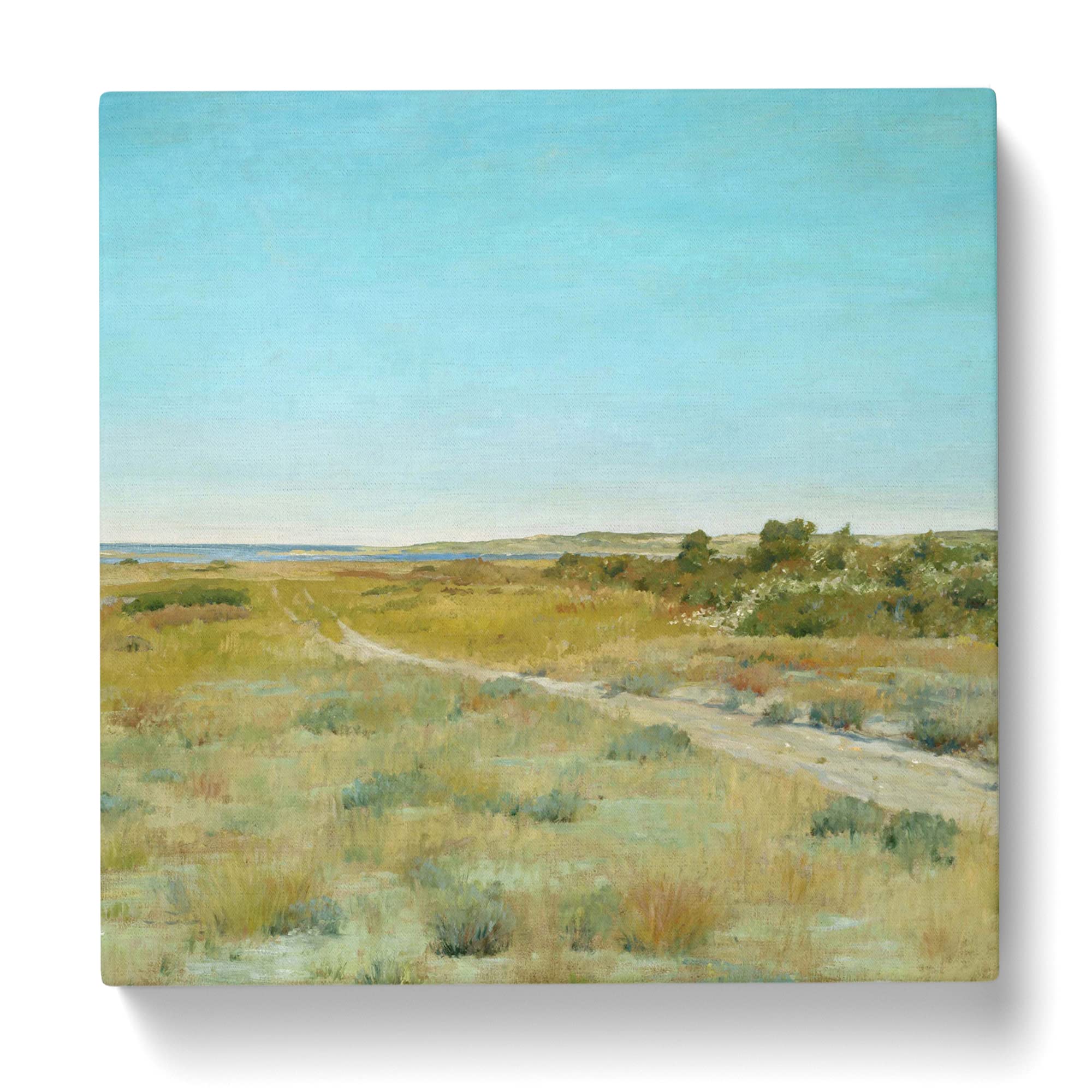 First Touch Of Autumn by William Merritt Chase Canvas Print, Mixed, 35L x 35W cm - Image 3