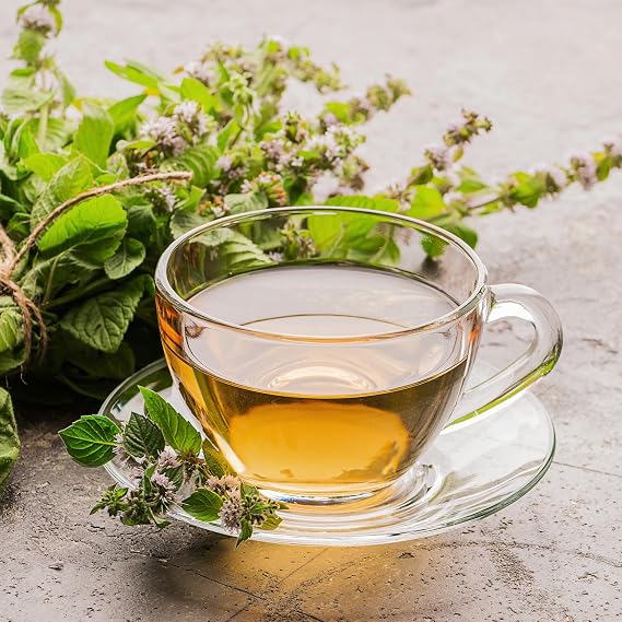 Jovvily Peppermint Leaf, 1 lb, Cut & Sifted, Herbal Tea, Refreshing