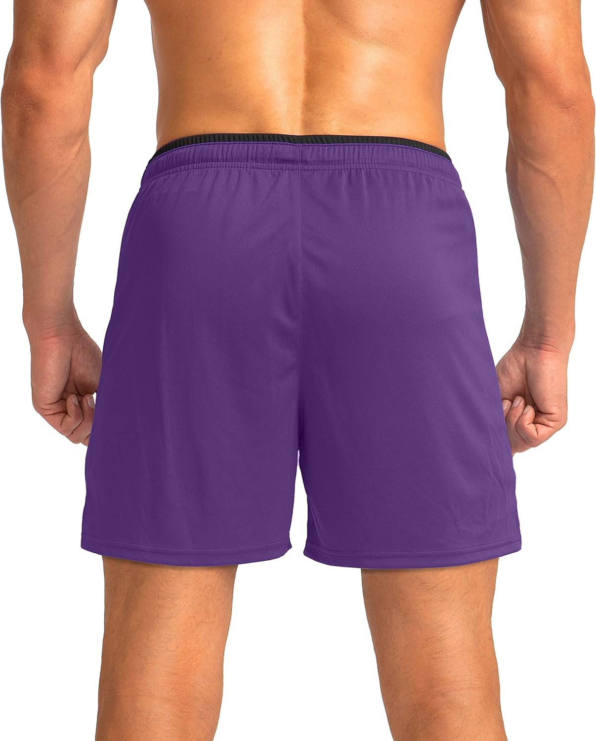 G Gradual Men's Running Shorts with Zipper Pockets Quick Dry Gym Athletic Workout 5" Shorts for Men - Image 3