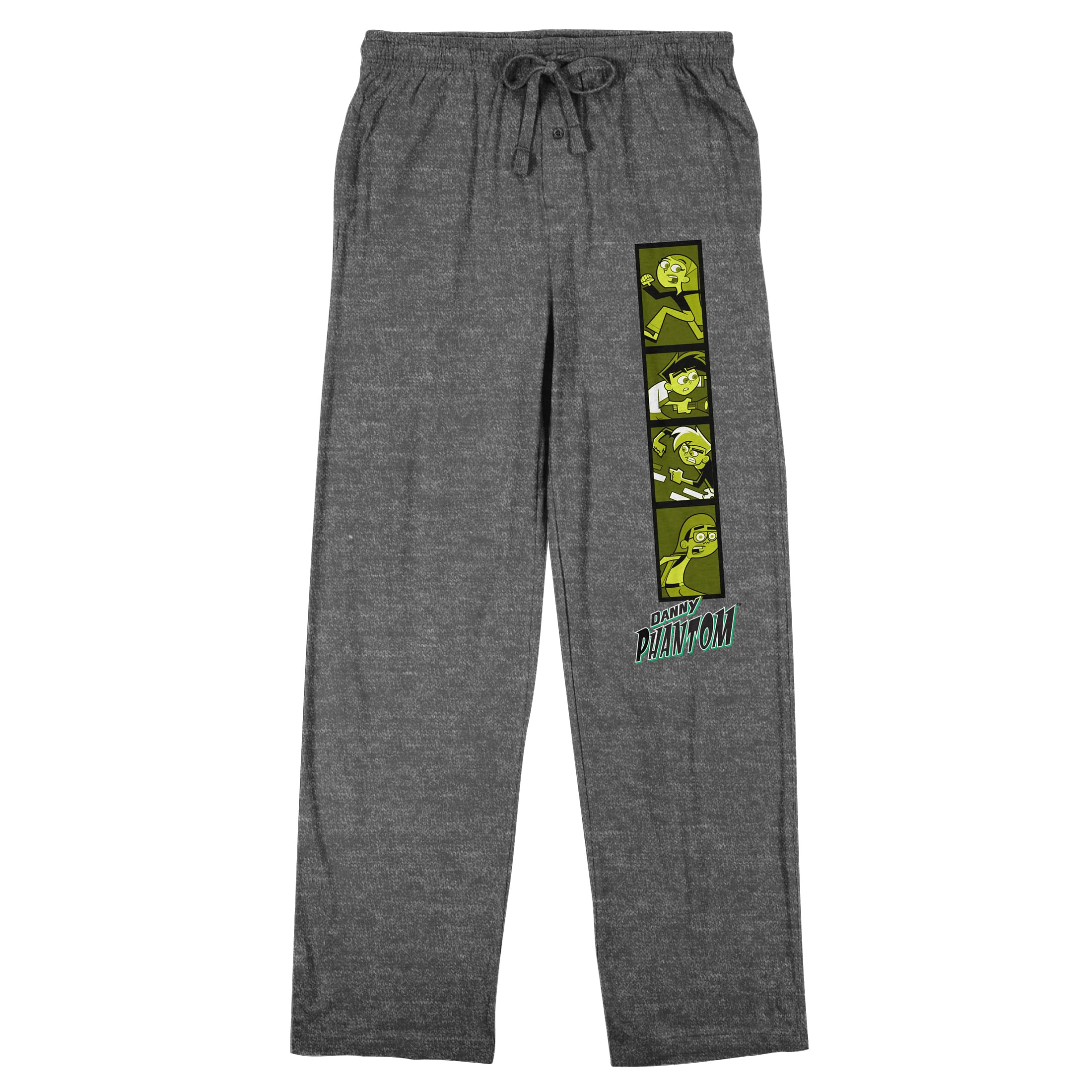 BioworldDanny Phantom Ghost Zone Men's Heather Gray Sleep Pants