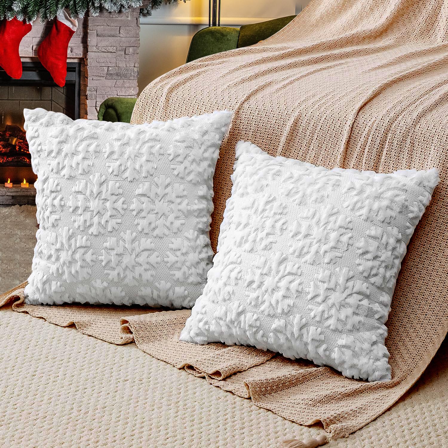 TOYPOPOR Christmas Pillow Covers Set of 2 - Image 3