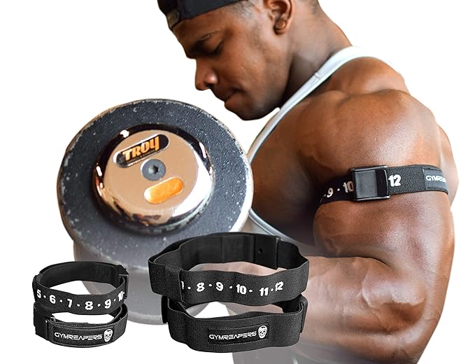 Gymreapers Occlusion Training Band Bundle (4 Pack) Blood Flow