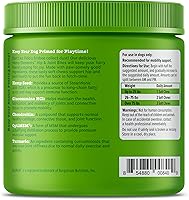 Vista 8 de Zesty Paws Mobility Bites - Suplemento para articulaciones para perros, masticables suaves con glucosamina para perros, condroitina y MSM +