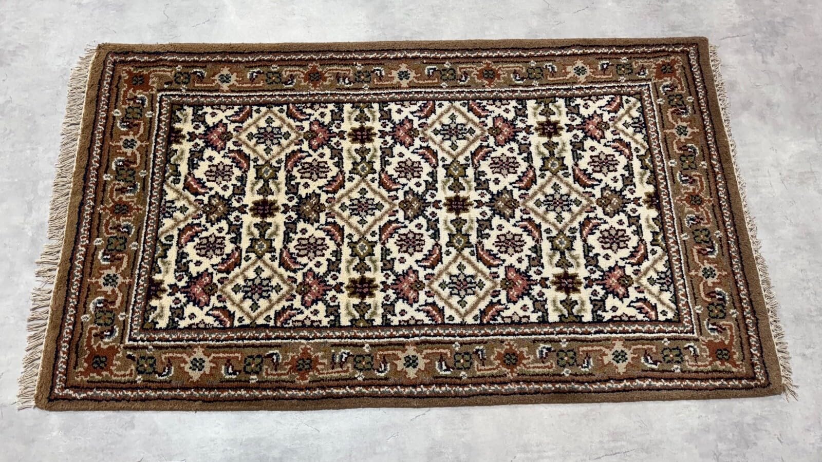 Tappeto annodato a mano Lana 70 x 140 cm wi_146281962942_2