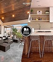 Vista 7 de NUWATT Paquete de 12 luces LED empotrables de bronce ultrafinas de 6 pulgadas, 5CCT 2700K/3000K/3500K/4000K/5000K seleccionable, alto brillo 1050