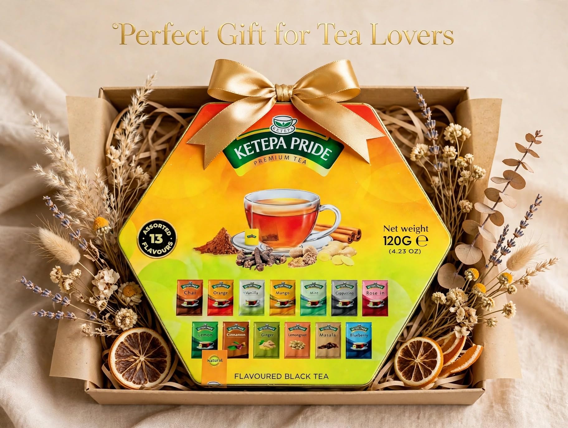 Amazon.com : Ketepa Pride Kenyan Black Tea Gift Set - 13 Flavored