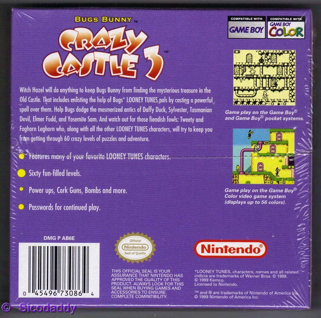 Bugs Bunny in Crazy Castle 3 : Video Games