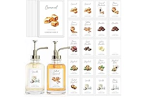 KYONANO 84 Syrup Labels for Bottles