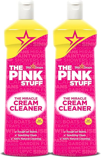 The Pink Stuff Stardrops Miracle Cream Cleaner 500ml PACK OF 2