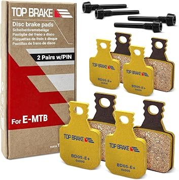 TOP BRAKE Disc Bike Brake Pads Compatible with MAGURA MT5 MT5e MT7 MT7 PRO MT Thirty | MTB eMTB Trail All Mountain Downhill Enduro | 2026 iF Design Award