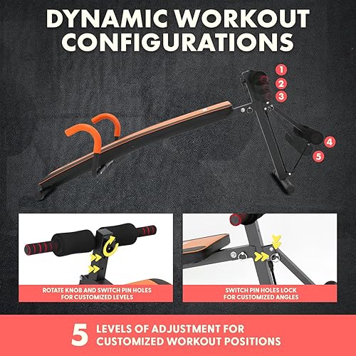 Miniatura 9 de SQUATZ Adjustable Bench for Home Gym - Versatile Weight Bench for Men & Women - Ergonomic Workout Bench for Bench Press & Full Body Exercise